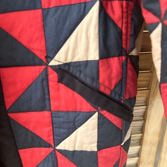 ETOILE ISABEL MARANT Enid reversible quilted cotton coat Size 36 - Picture 4 of 14